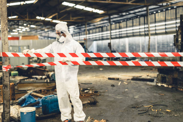 Professional Biohazard technician working in Stonington, CT